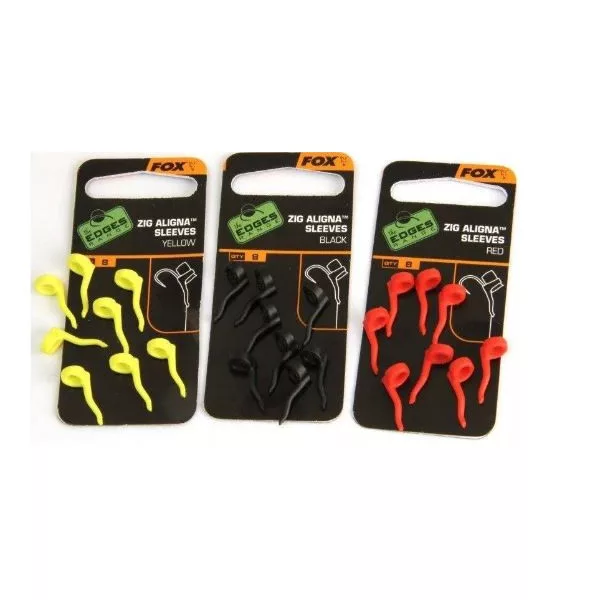Fox EDGES™ Zig Aligna™ - Zig Aligna Sleeve - Yellow Zarovnávač háčků