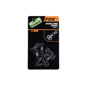   Fox Edges Double Ring Swivel Obratlík s dvojitým kroužkem 7x8