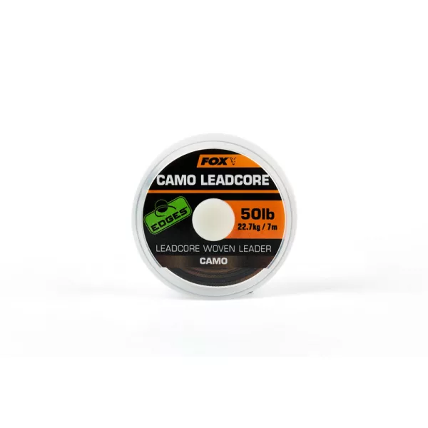 Fox EDGES™ Camo Leadcore 50lb x25m Pletená šňůra