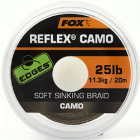 Fox EDGES™ Reflex Camo 35lb x20m Pletená šňůra