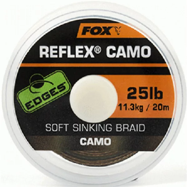 Fox EDGES™ Reflex Camo 35lb x20m Pletená šňůra