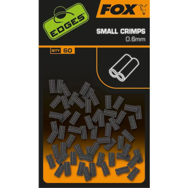 Fox Edges Malá 0,6mm Krimpovací objímka 60ks