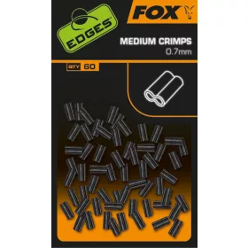 Fox Edges Střední 0,7mm Krimpovací objímka 60ks