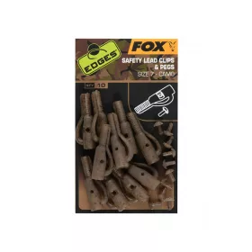 Fox Edges Camo 7 Olověných Klipů 10ks