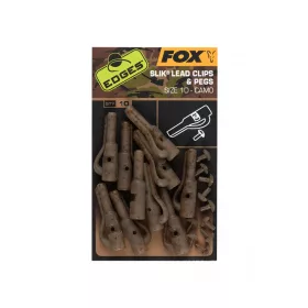Fox Edges Camo 10 Olověných Klipů 10ks