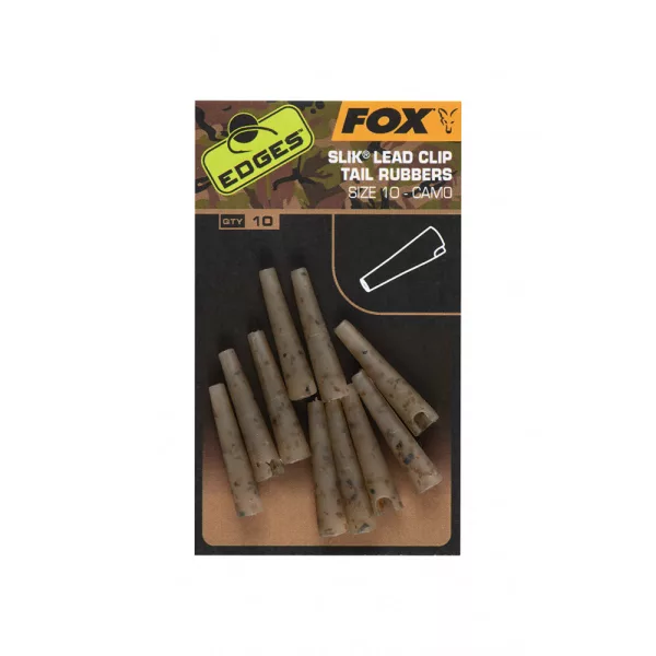 Fox Edges Camo 10 gumová objímka 10ks