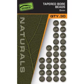 Fox Edges Naturals 6mm Gumové korálky 30ks
