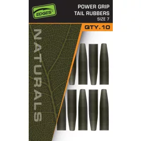   Fox Edges Naturals Power Grip tail rubbers 7 Gumové objímky