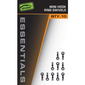 Fox Edges Essentials Mini Kroužkový obratlík 10ks