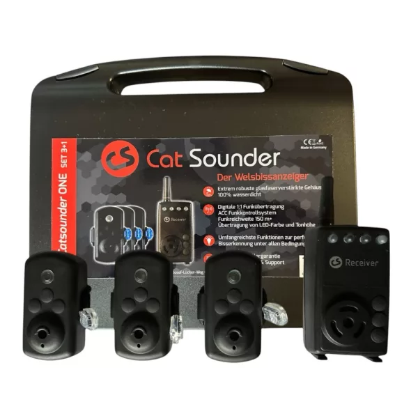 Carp Sounder Catsounder One 3+1 Elektrický signalizátor záběru set