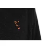 Fox Collection T-Shirt Černo-Oranžové Tričko XL