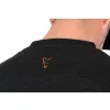 Fox Collection T-Shirt Černo-Oranžové Tričko 3XL
