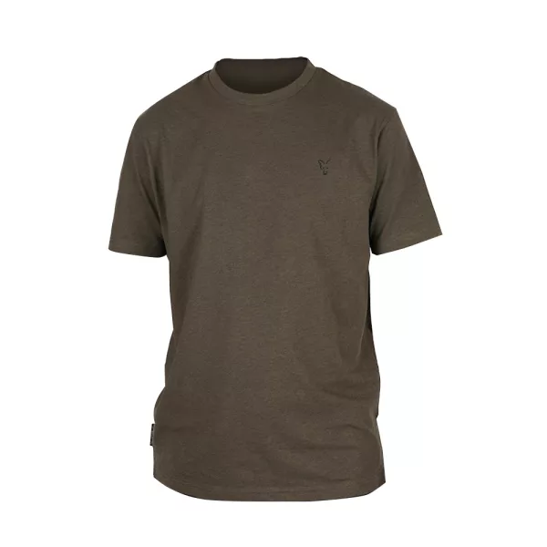 Fox Collection T-Shirt Zelená-Černá XL Tričko