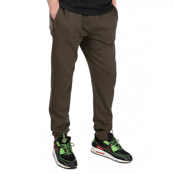 Fox Collection LW Jogger Zelená-Černá Tepláky 2XL