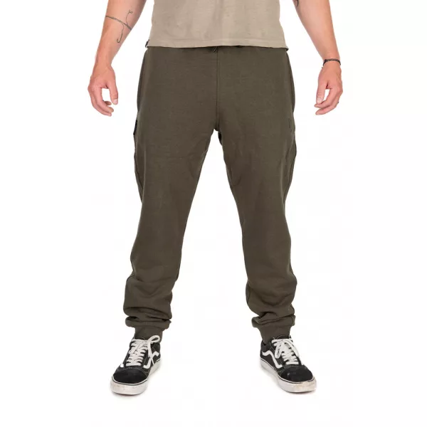Fox Collection Joggers Zeleno-černé tepláky XL