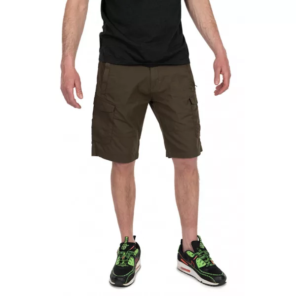 Fox Collection LW Cargo kraťasy zeleno-černé 3XL