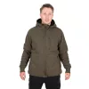 Fox Collection Sherpa Hoody Green-Black Jacket Termo Bunda XL