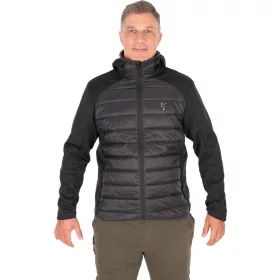 Fox Collection Hybrid Jacket Černá-Oranžová Bunda 3XL