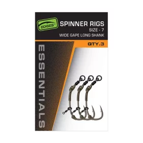   Fox Edges Spinner Rigs 6 Očka, Háčková Otočná Návazec s Háčkem 3ks