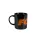 Fox Černá-Oranžová Logo Ceramic Mug 350ml Hrneček