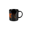 Fox Černá-Oranžová Logo Ceramic Mug 350ml Hrneček