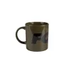 Fox Zelená-Černá Logo Ceramic Mug 350ml Hrneček