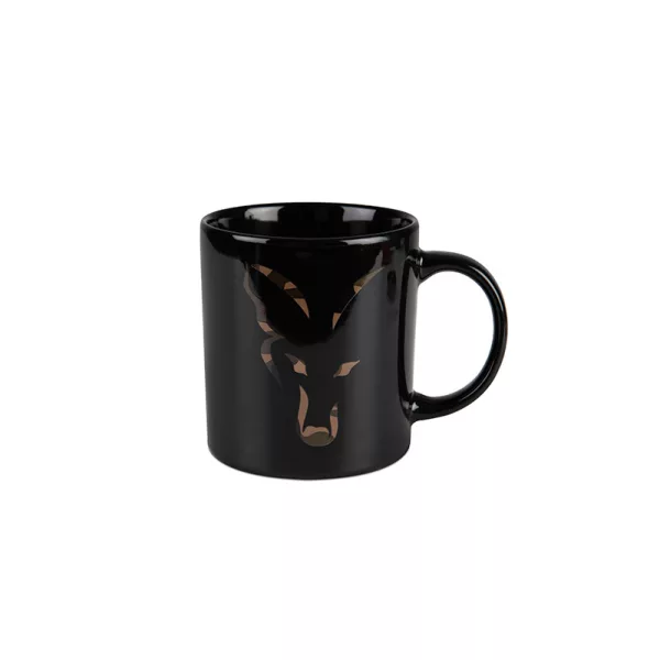 Fox Černá-Camo Head Ceramic Mug 350ml Hrneček