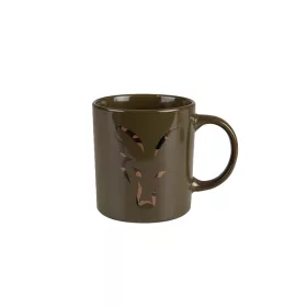 Fox Zelená-Camo Head Ceramic Mug 350ml Hrneček