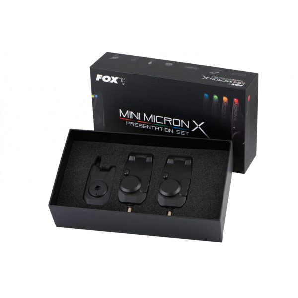 Fox Mini Micron X 2 rod set Elektrický signalizátor záběru