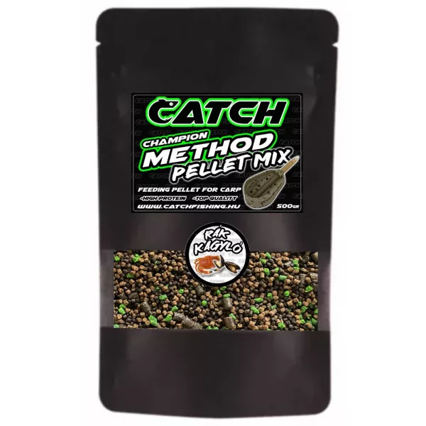 Catch Champion Method Pellet Mix Rak-Mušle 500gr