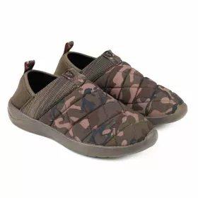 Fox Camo Khaki Bivvy Slipper Polstrované Pantofle 12/46