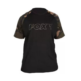 Fox Outline Tričko Černé Camo Tričko XL