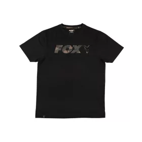 Fox Logo T-shirt Černé Camo Tričko L