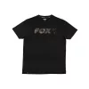 Fox Logo T-shirt Černé Camo Tričko XL