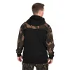 Fox LW Černá-Camo Split Zip Hoody Mikina na zip s kapucí 3XL