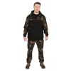 Fox LW Černá-Camo Split Zip Hoody Mikina na zip s kapucí 3XL