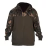 Fox LW Khaki-Camo Split Zip Hoody Mikina na zip s kapucí S