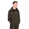 Fox LW Khaki-Camo Split Zip Hoody Mikina na zip s kapucí S