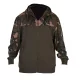 Fox LW Khaki-Camo Split Zip Hoody Mikina na zip s kapucí 3XL