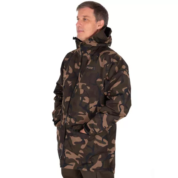 Fox RS25K Camo 3/4 Jacket Nepromokavá bunda XL