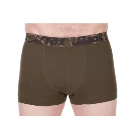 Fox Khaki a Černé Boxerky L 2ks