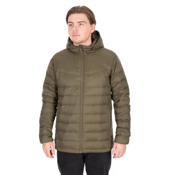 Fox Explorer Downfill Packaway Khaki Jacket Péřová bunda L
