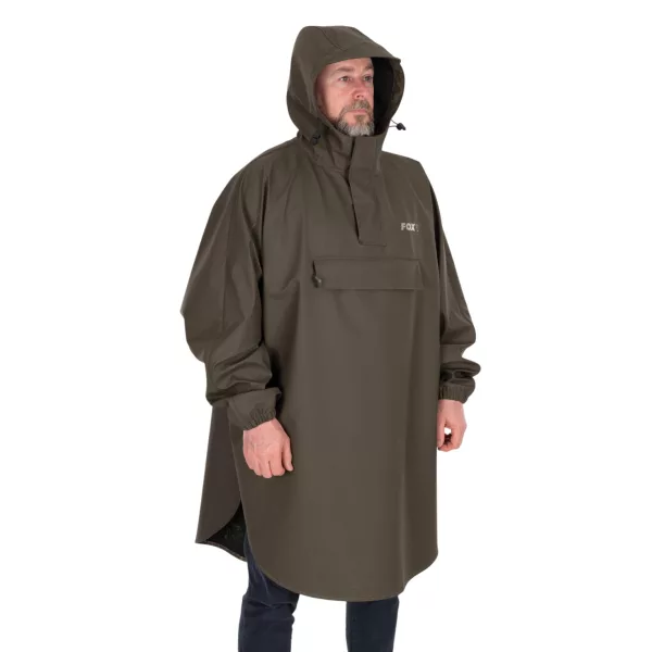 Fox Khaki Poncho Jedna velikost