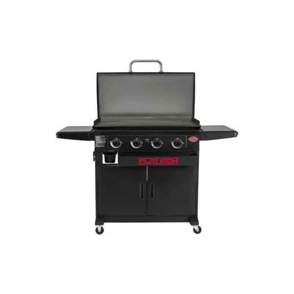Char-Griller Flat Iron Premium 4 Plynový hořák Plancha 92x55cm