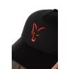 Fox Collection Trucker Cap Černo-Oranžová Kšiltovka