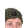 Fox Collection Beanie Zeleno-černá čepice