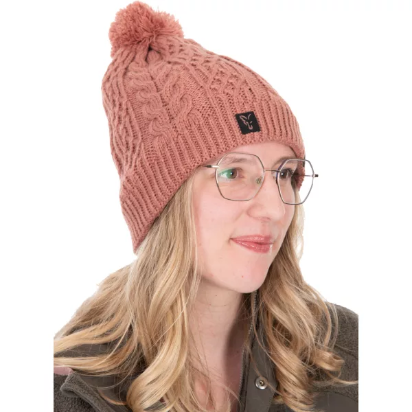 Fox Womens Knitted Bobble Dámská čepice s bambulí