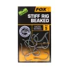 Fox EDGES™ Stiff Rig Beaked - Size 6 Háček