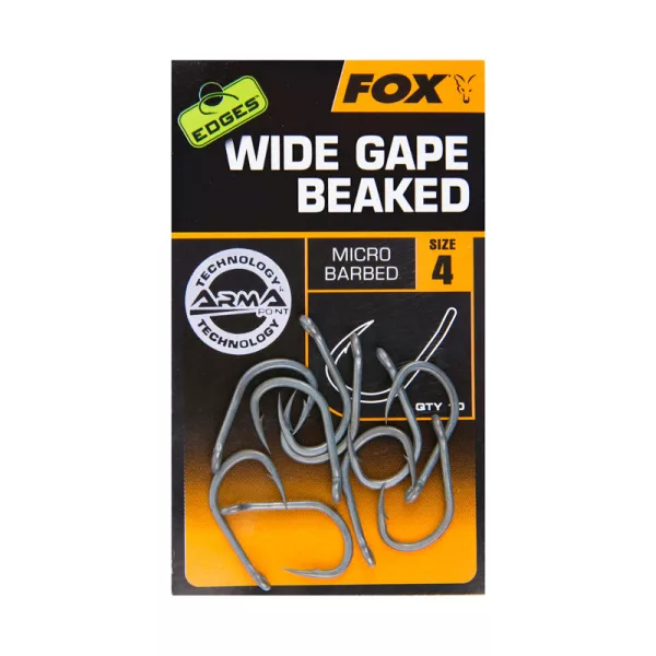 Fox EDGES™ Wide Gape Beaked - Size 2 Háček