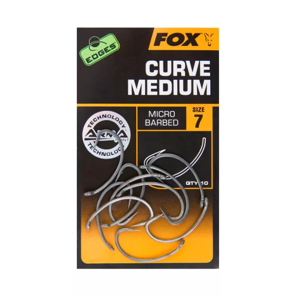 Fox EDGES™ Curve Medium - Velikost 8 Háček